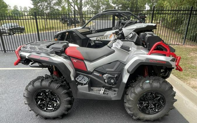 2024 Can-Am® Outlander X mr 1000R Hyper Silver & Legion Red