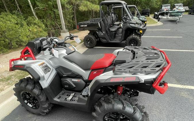 2024 Can-Am® Outlander X mr 1000R Hyper Silver & Legion Red