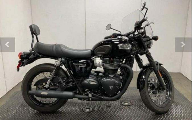 2018 Triumph Bonneville T100 Black Jet Black