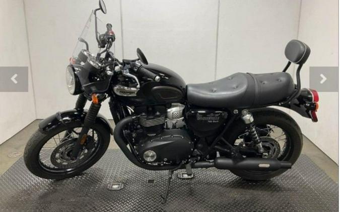 2018 Triumph Bonneville T100 Black Jet Black