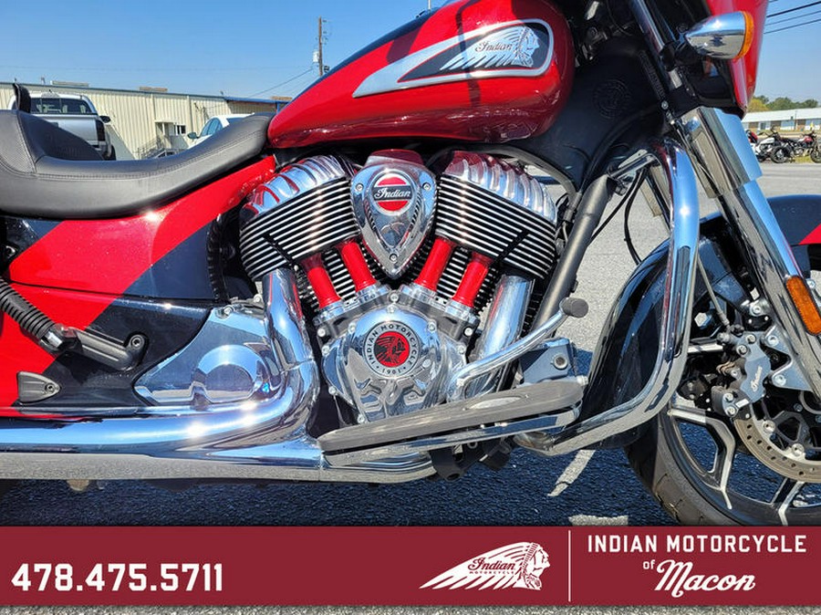 2020 Indian Motorcycle® Chieftain® Elite Thunder Black Vivid Crystal/Wildfire Red Candy