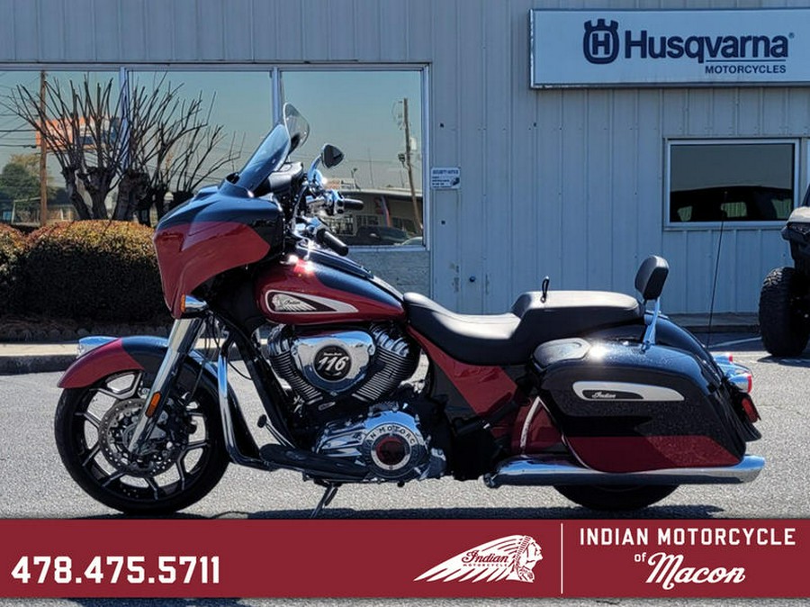 2020 Indian Motorcycle® Chieftain® Elite Thunder Black Vivid Crystal/Wildfire Red Candy