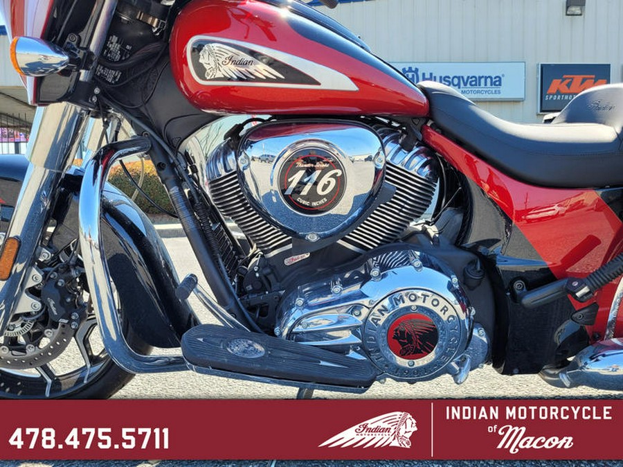 2020 Indian Motorcycle® Chieftain® Elite Thunder Black Vivid Crystal/Wildfire Red Candy