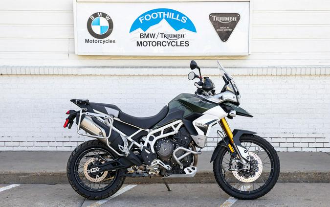 2020 Triumph Tiger 900 Rally Pro Matte Khaki Green