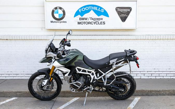 2020 Triumph Tiger 900 Rally Pro Matte Khaki Green