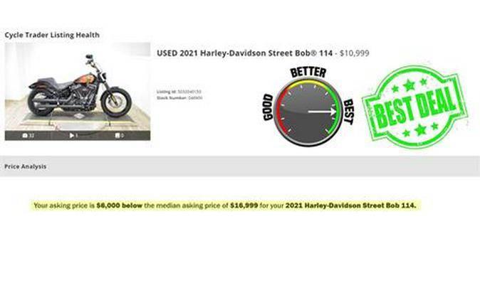 2021 Harley-Davidson Street Bob® 114