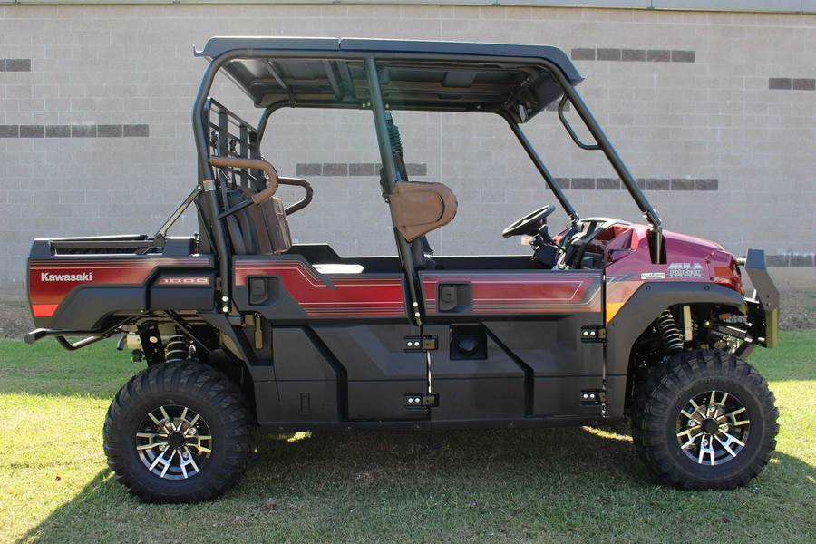 2026 Kawasaki Mule Pro-FXT 1000 Platinum Ranch Edition Metallic Deep Red - TB508119