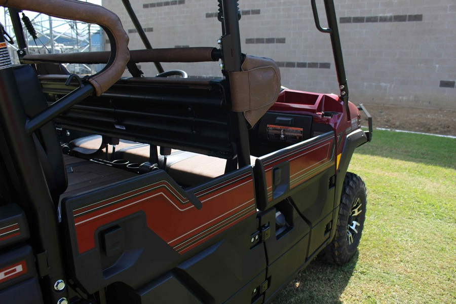 2026 Kawasaki Mule Pro-FXT 1000 Platinum Ranch Edition Metallic Deep Red - TB508119