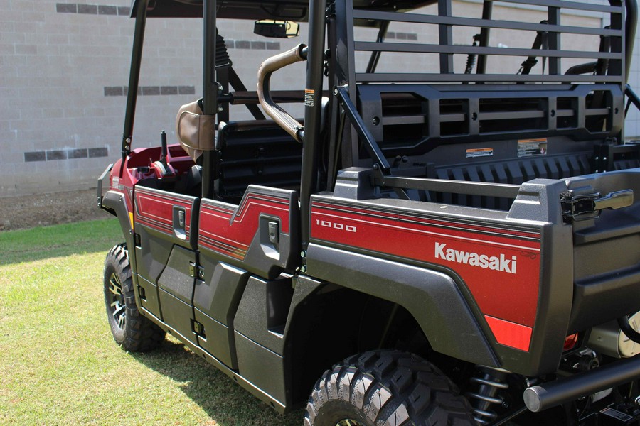 2026 Kawasaki Mule Pro-FXT 1000 Platinum Ranch Edition Metallic Deep Red - TB508119