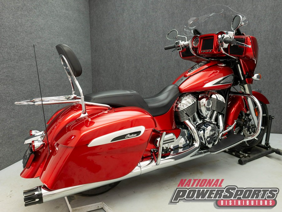 2019 INDIAN CHIEFTAIN LIMITED W/ABS