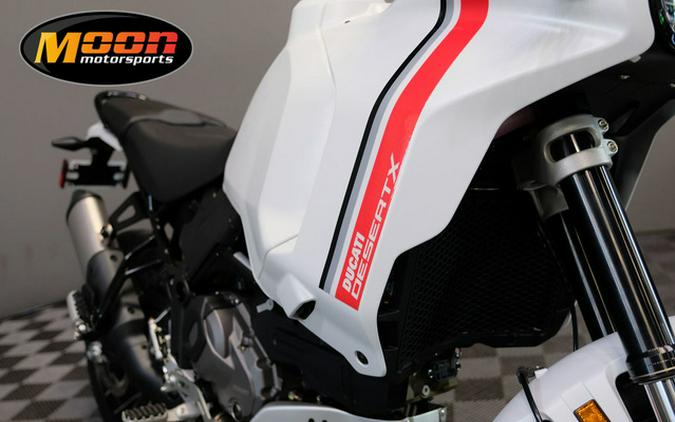 2023 Ducati DesertX Star White Silk