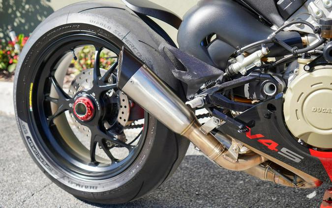 2023 Ducati Panigale V4 S Ducati Red