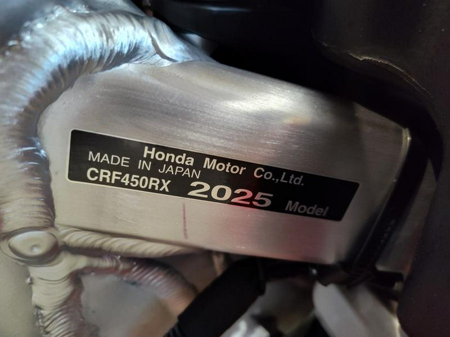 2025 Honda® CRF450RX