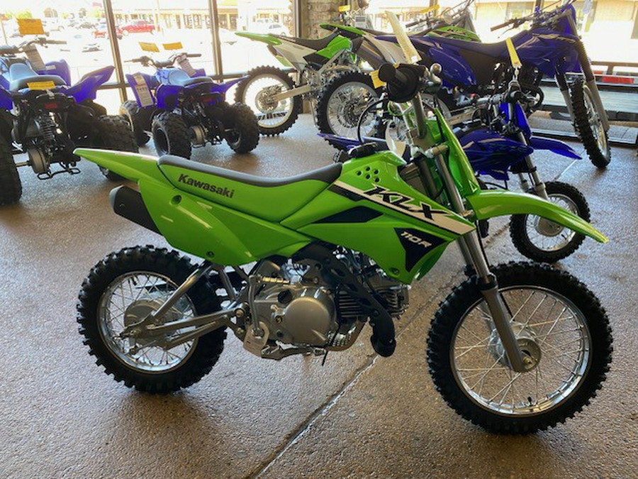 2024 Kawasaki KLX® 110R LIME GREEN