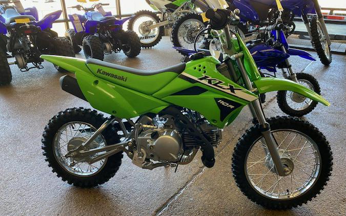 2024 Kawasaki KLX® 110R LIME GREEN