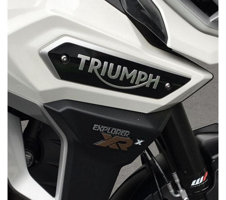 2017 Triumph Tiger Explorer XRX Crystal White