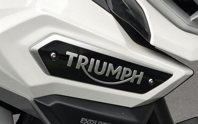 2017 Triumph Tiger Explorer XRX Crystal White