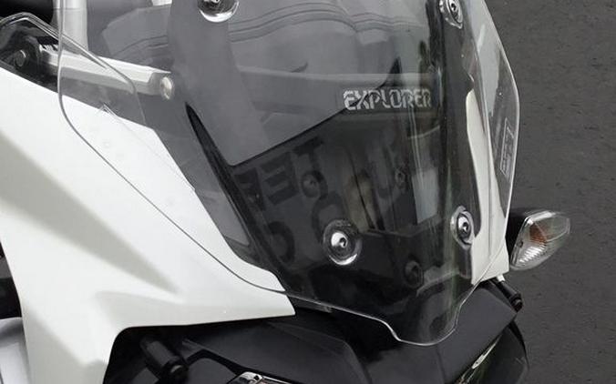 2017 Triumph Tiger Explorer XRX Crystal White