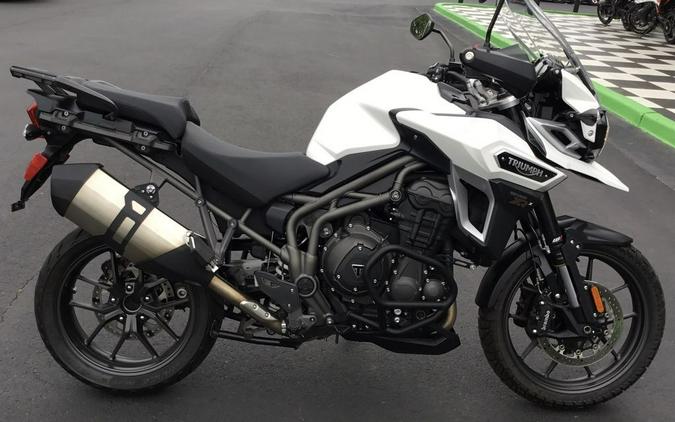 2017 Triumph Tiger Explorer XRX Crystal White