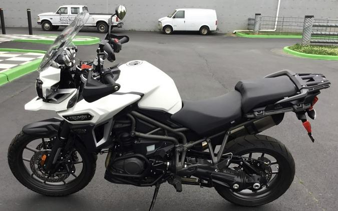 2017 Triumph Tiger Explorer XRX Crystal White