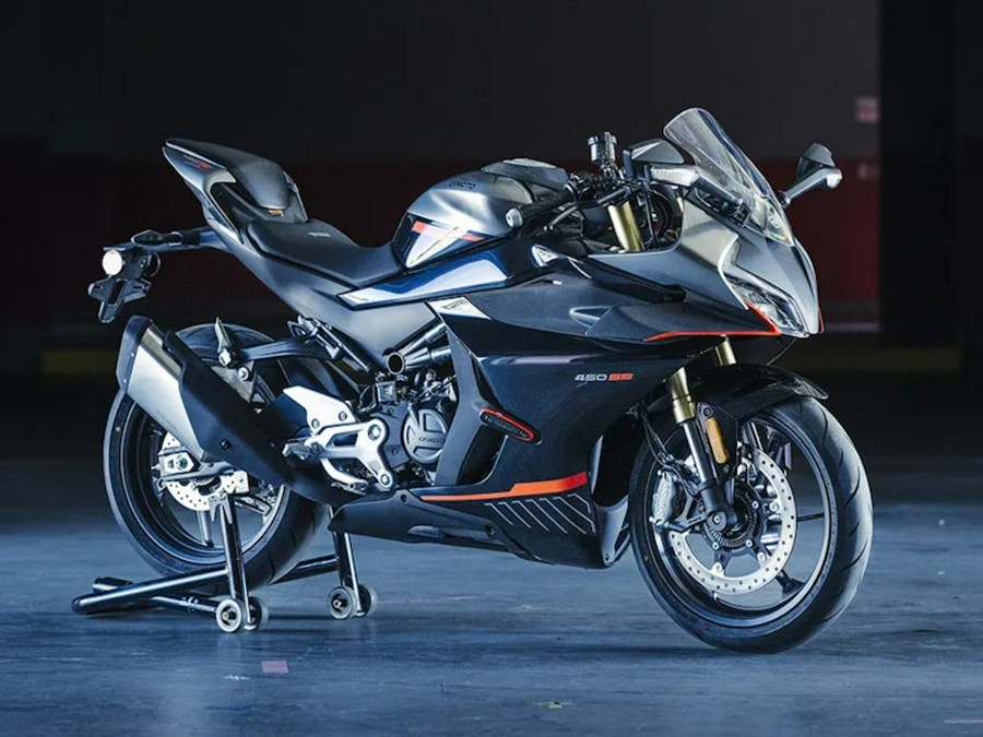 2025 CFMOTO 450SS Zircon Black
