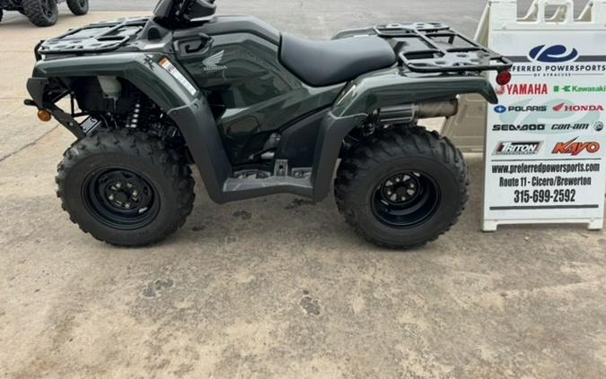 2024 Honda Rancher 4X4 Black Forest Green