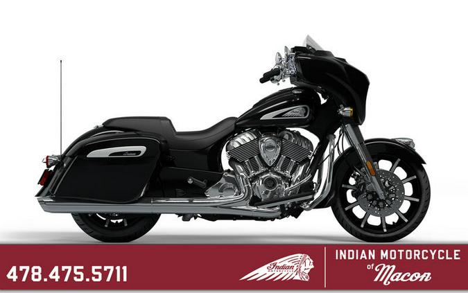 2024 Indian Motorcycle® Chieftain® Limited with Powerband Audio Package Black Metallic
