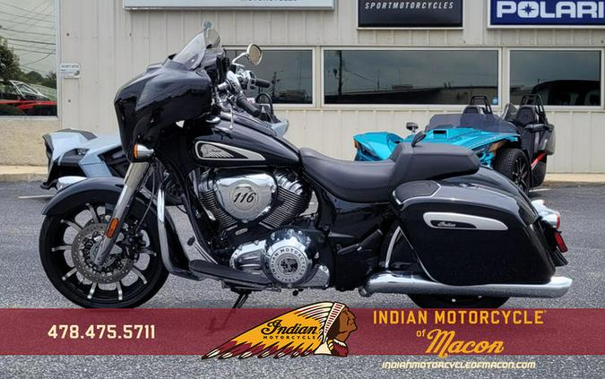 2024 Indian Motorcycle® Chieftain® Limited with Powerband Audio Package Black Metallic