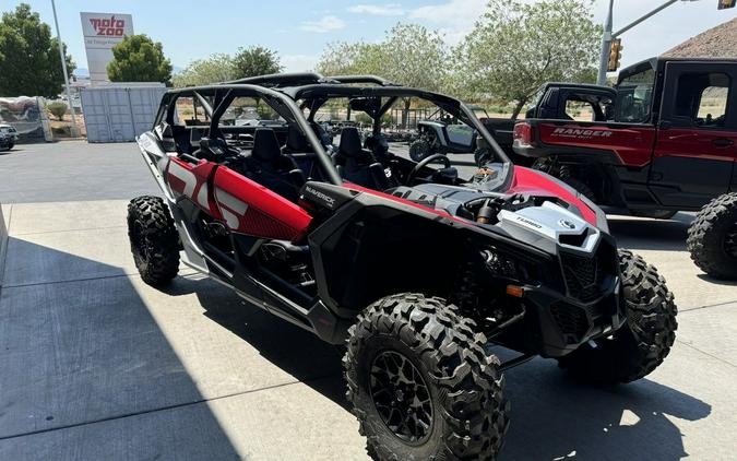 2024 Can-Am® Maverick X3 MAX DS Turbo Fiery Red & Hyper Silver