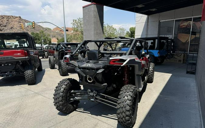 2024 Can-Am® Maverick X3 MAX DS Turbo Fiery Red & Hyper Silver