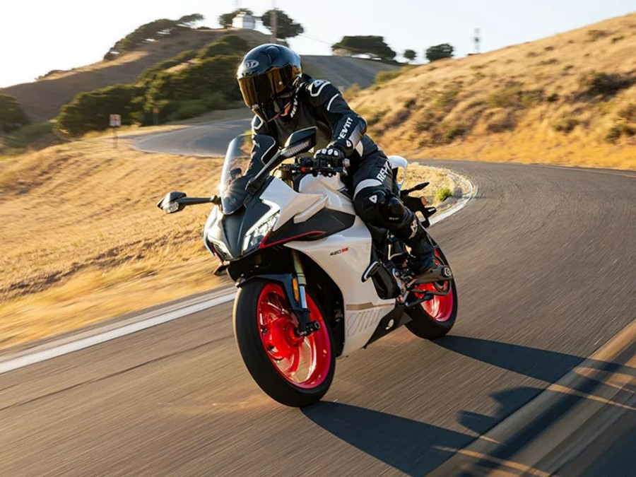 2025 CFMOTO 450SS Nebula White