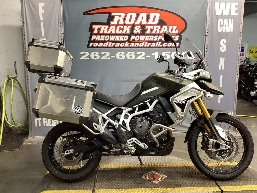 2022 Triumph Tiger 900 Rally Pro Matte Khaki Green