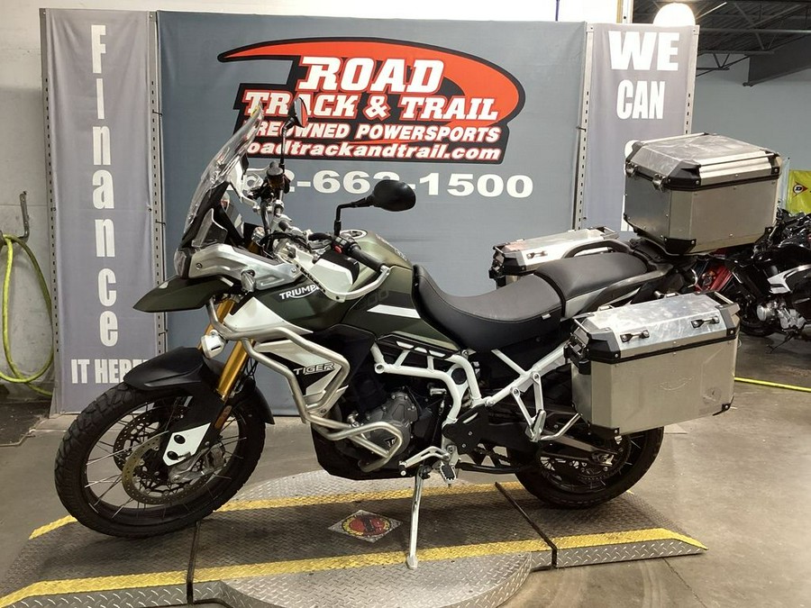 2022 Triumph Tiger 900 Rally Pro Matte Khaki Green