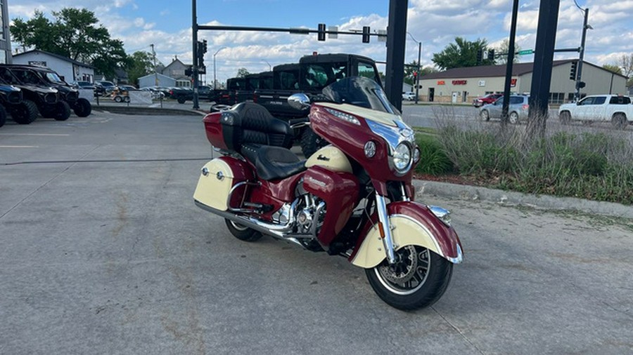 2016 Indian Roadmaster Indian Motorcycle Red And Ivory Cream