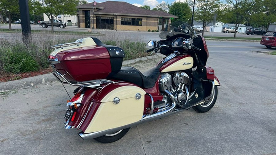 2016 Indian Roadmaster Indian Motorcycle Red And Ivory Cream