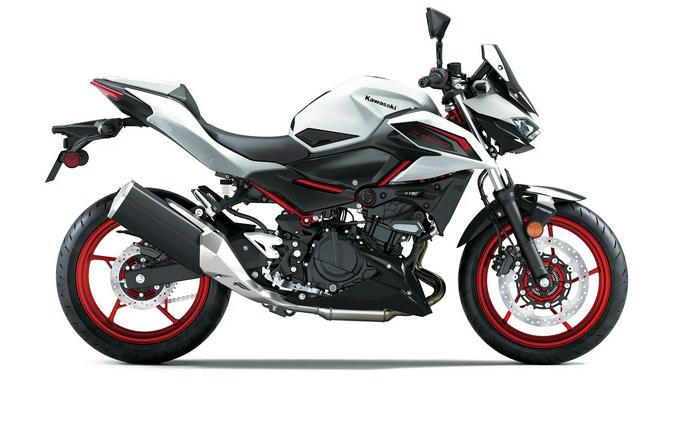 2026 Kawasaki Z500 SE ABS Pearl Blizzard White/Ebony - KM3119