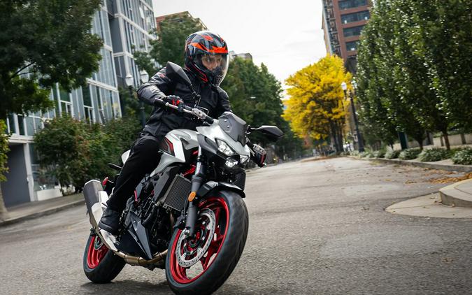 2026 Kawasaki Z500 SE ABS Pearl Blizzard White/Ebony - KM3119