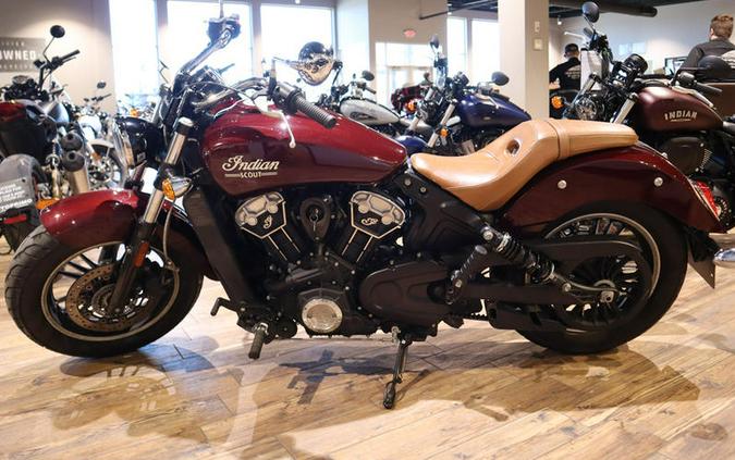 2022 Indian Motorcycle® Scout® ABS Maroon Metallic