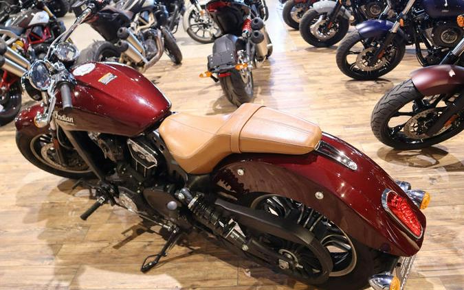 2022 Indian Motorcycle® Scout® ABS Maroon Metallic