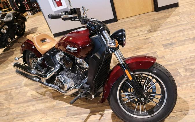 2022 Indian Motorcycle® Scout® ABS Maroon Metallic