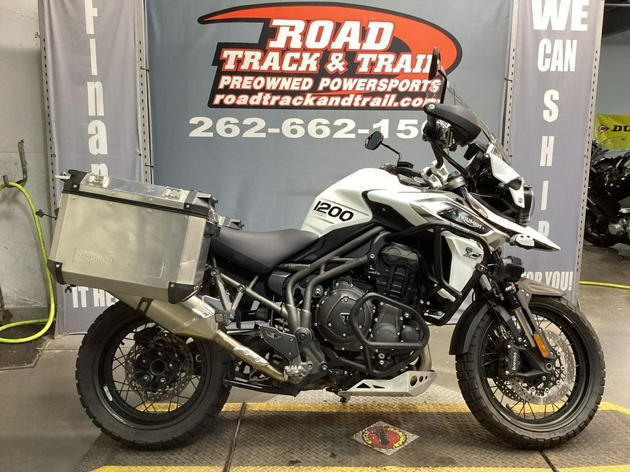 2018 Triumph Tiger 1200 XCA Crystal White