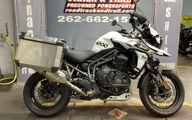 2018 Triumph Tiger 1200 XCA Crystal White