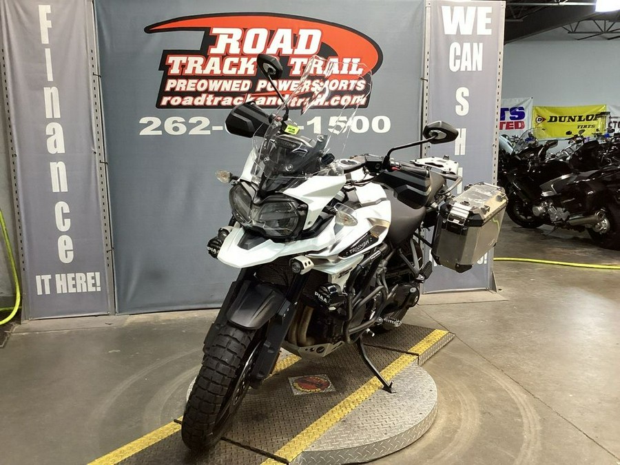 2018 Triumph Tiger 1200 XCA Crystal White