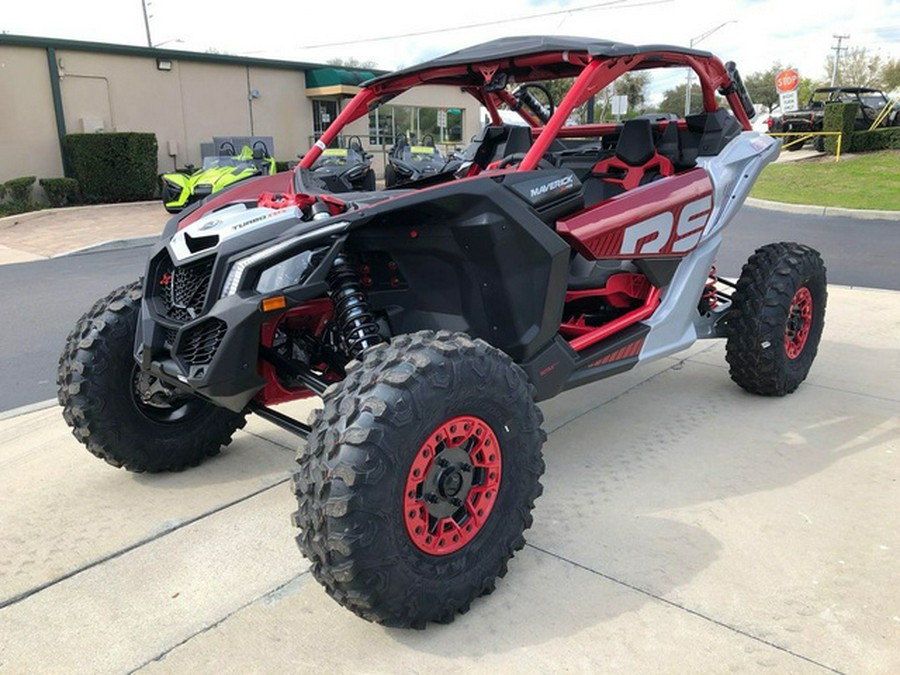 2024 Can-Am Maverick X3 X Rs Turbo RR Fiery Red & Hyper Silver