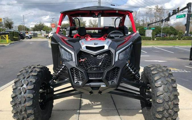 2024 Can-Am® Maverick X3 X rs Turbo RR Fiery Red & Hyper Silver