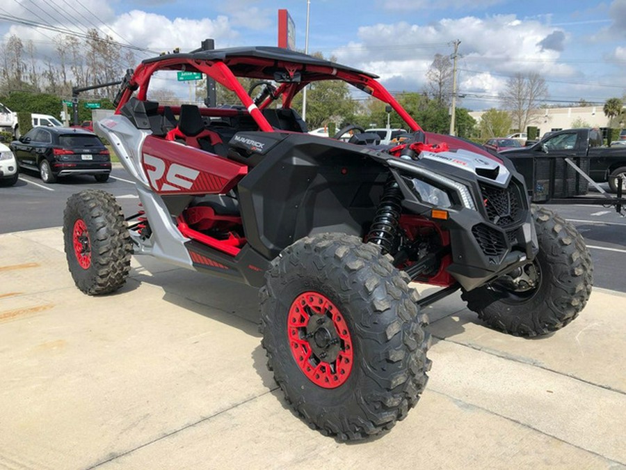 2024 Can-Am Maverick X3 X Rs Turbo RR Fiery Red & Hyper Silver