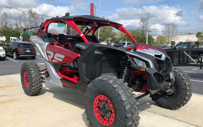 2024 Can-Am Maverick X3 X Rs Turbo RR Fiery Red & Hyper Silver