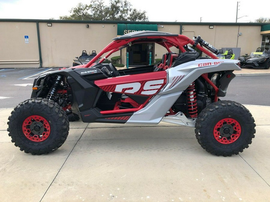 2024 Can-Am Maverick X3 X Rs Turbo RR Fiery Red & Hyper Silver