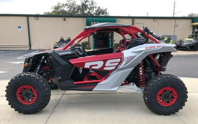 2024 Can-Am Maverick X3 X Rs Turbo RR Fiery Red & Hyper Silver