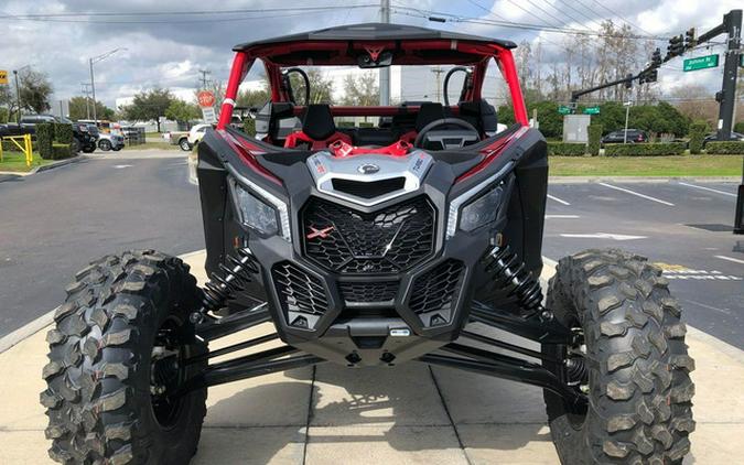 2024 Can-Am Maverick X3 X Rs Turbo RR Fiery Red & Hyper Silver